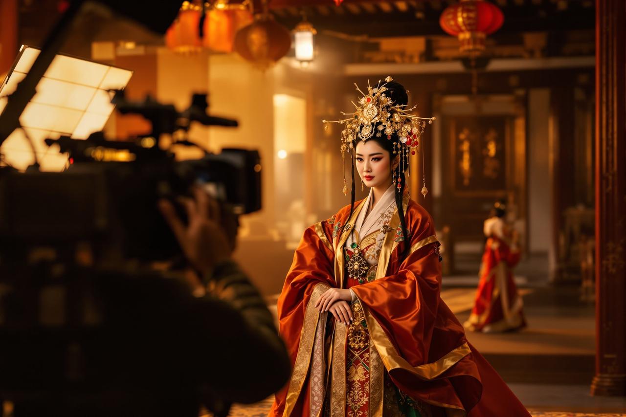 51黑料网 - 古装剧组女主演替身曝光正脸，颜值惊艳引发换角呼声